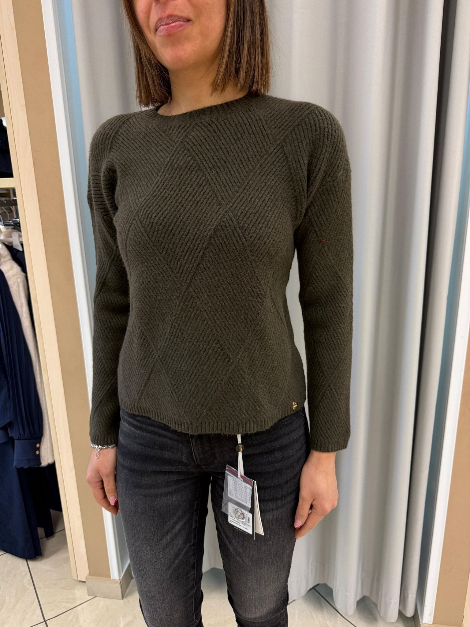 Maglia con bottoni dietro lavorato Donna - LOLITA - LO25130 - World Fashion