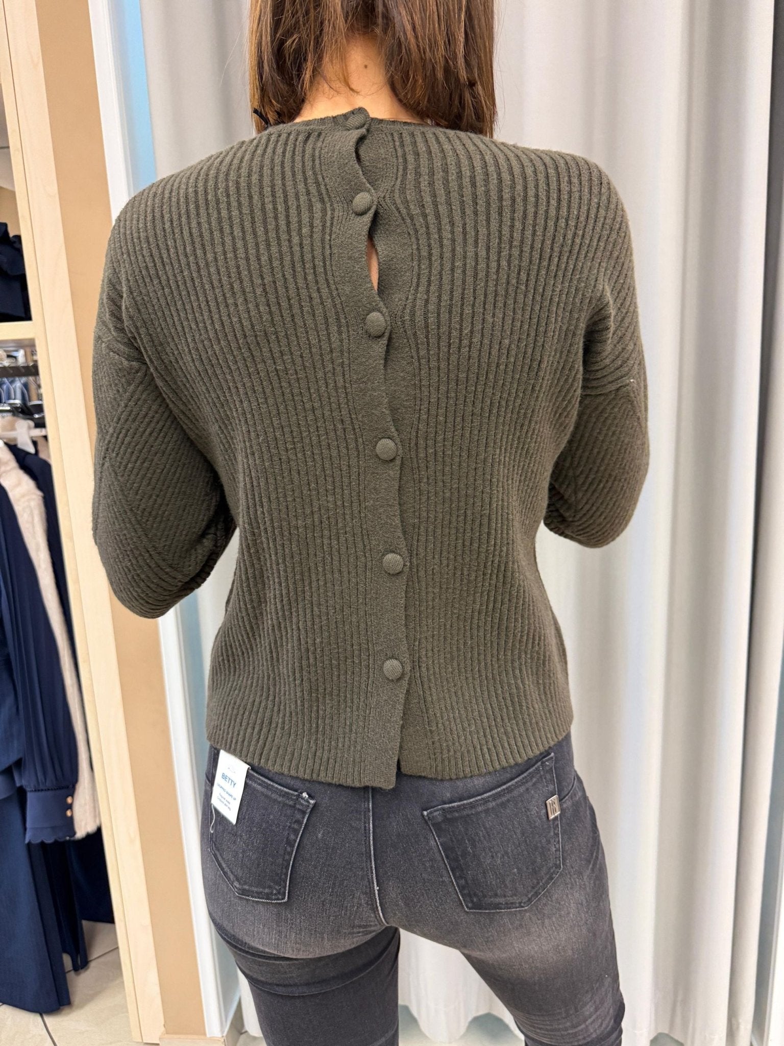 Maglia con bottoni dietro lavorato Donna - LOLITA - LO25130 - World Fashion