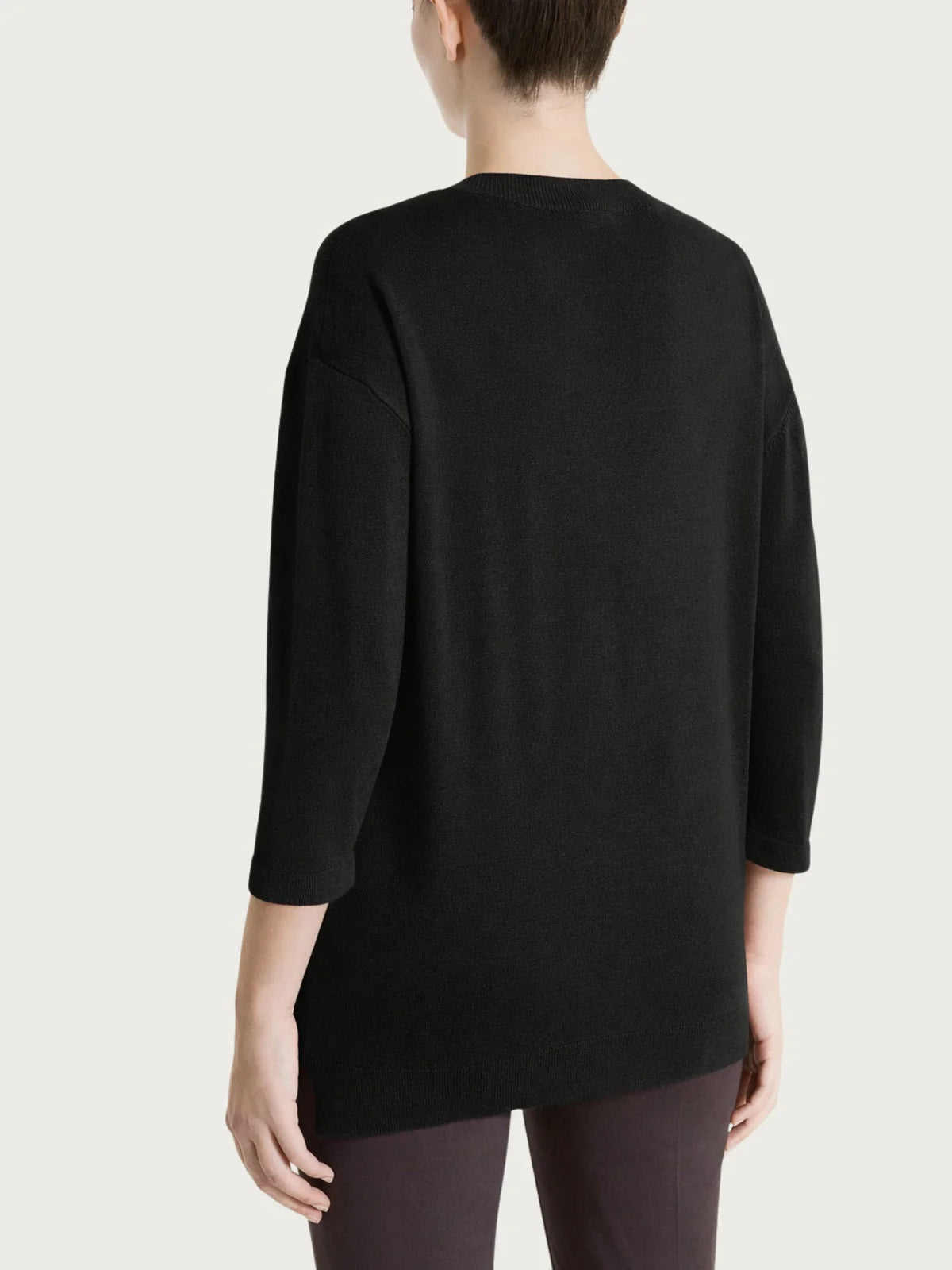 Maglia con scollo a V e con manica 3/4 in Summertime Donna - Ragno - World Fashion