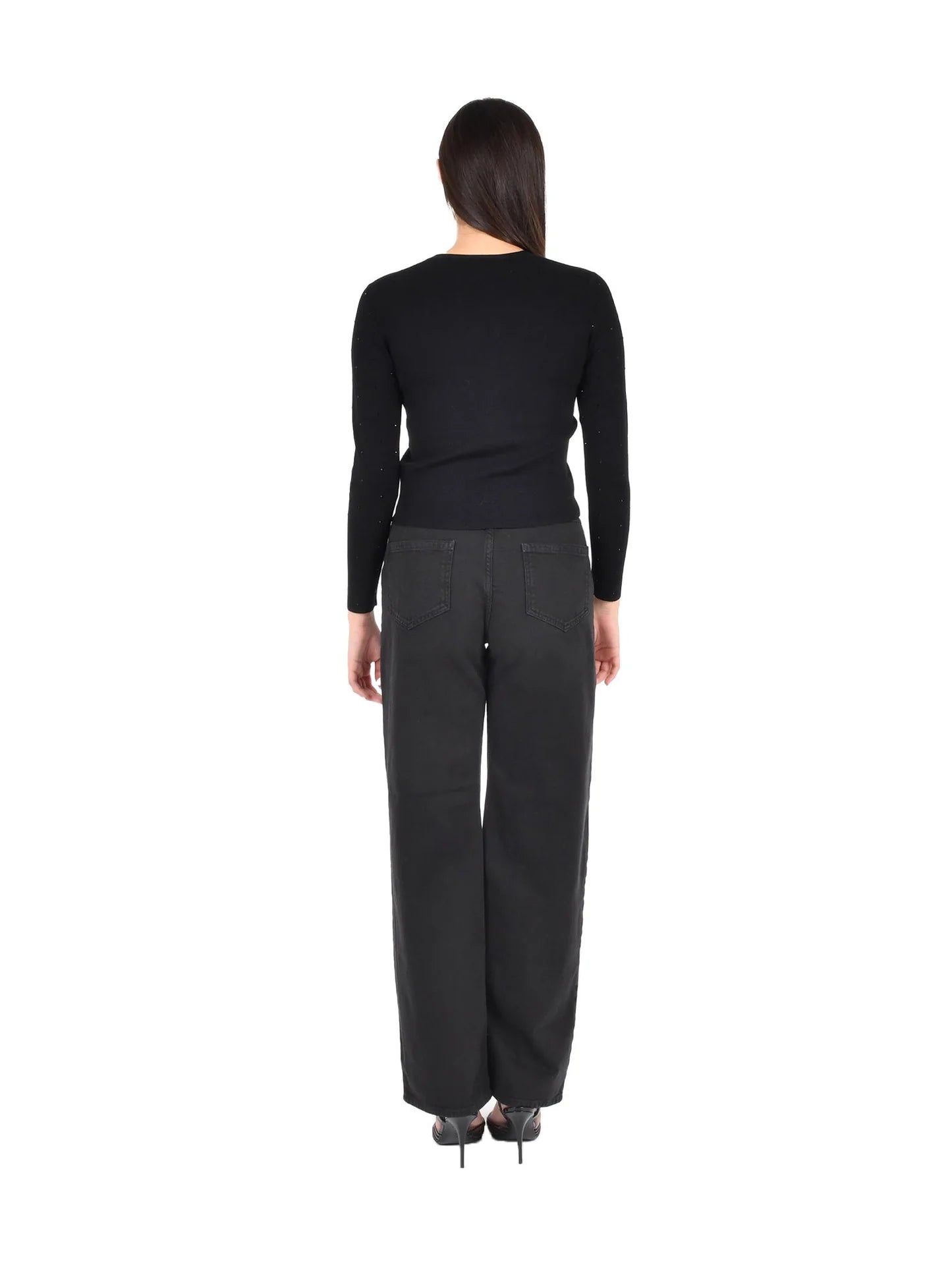 Maglia di misto viscosa con strass Donna - PENNYBLACK - BLOCCO - World Fashion