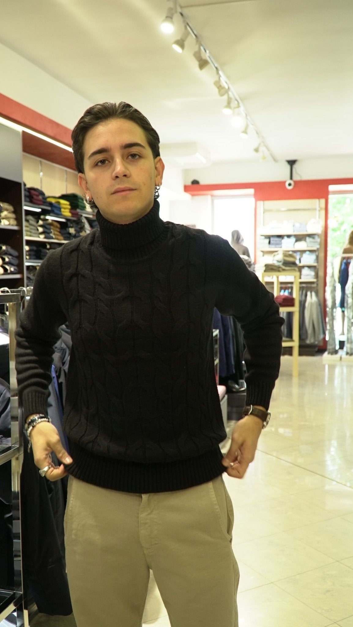 Maglia dolcevita. Uomo - MARKUP - MK20015 - World Fashion