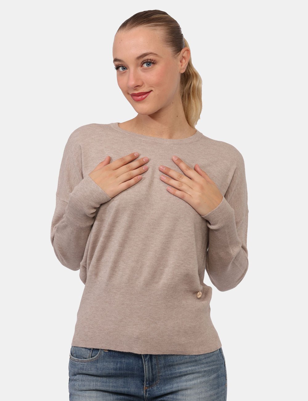 Maglia Donna Con Polsi E Fondo Alto Donna - Yes Zee - World Fashion
