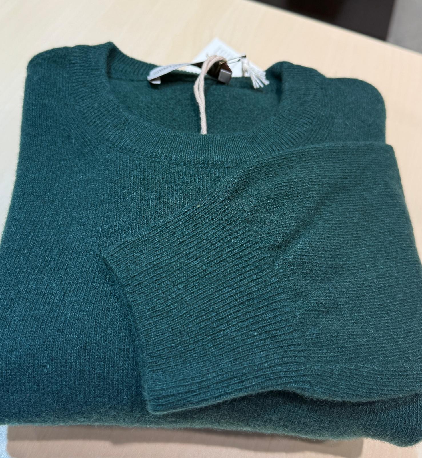 Maglia girocollo 100% Cashmere Uomo - GENTE DI FIRENZE - 21431 - World Fashion