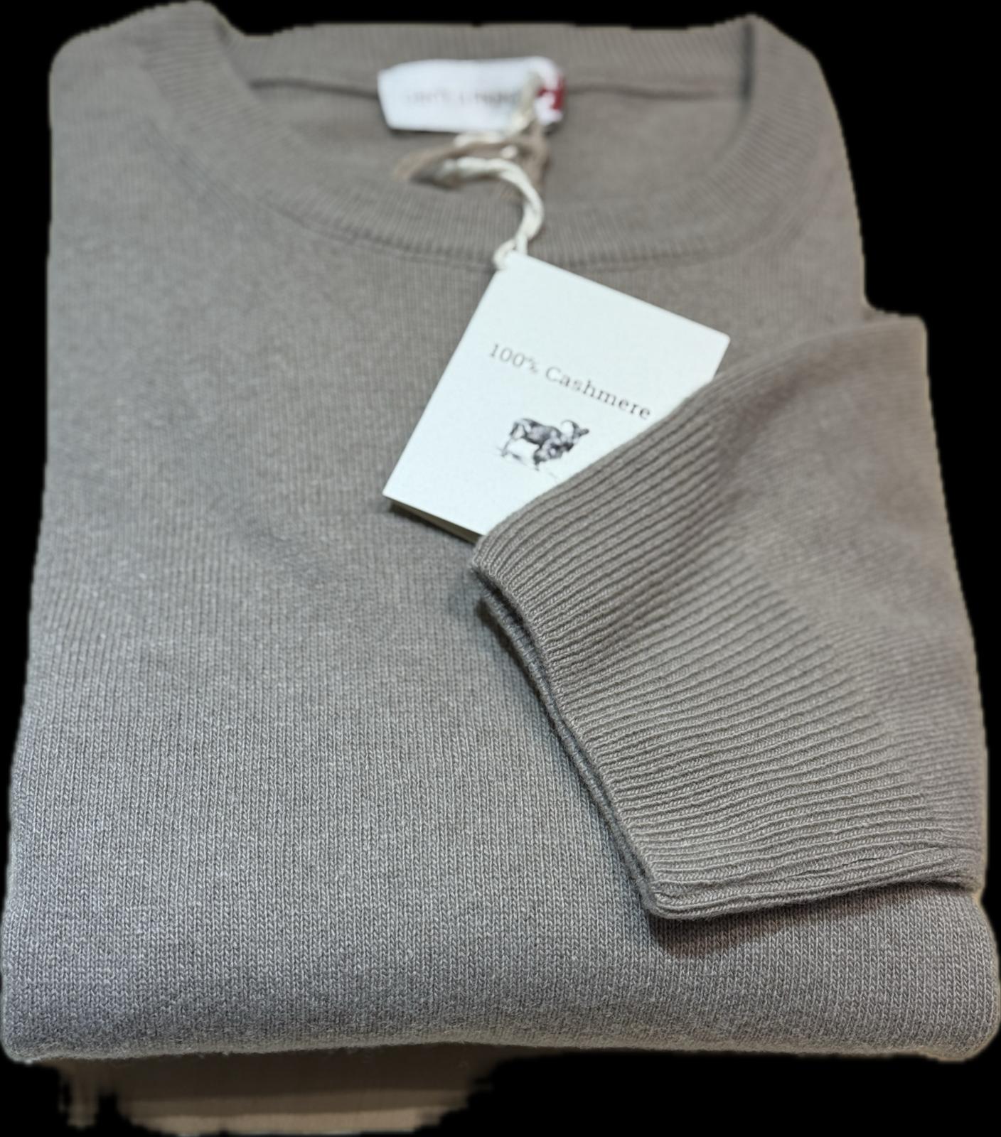 Maglia girocollo 100% Cashmere Uomo - GENTE DI FIRENZE - 21431 - World Fashion