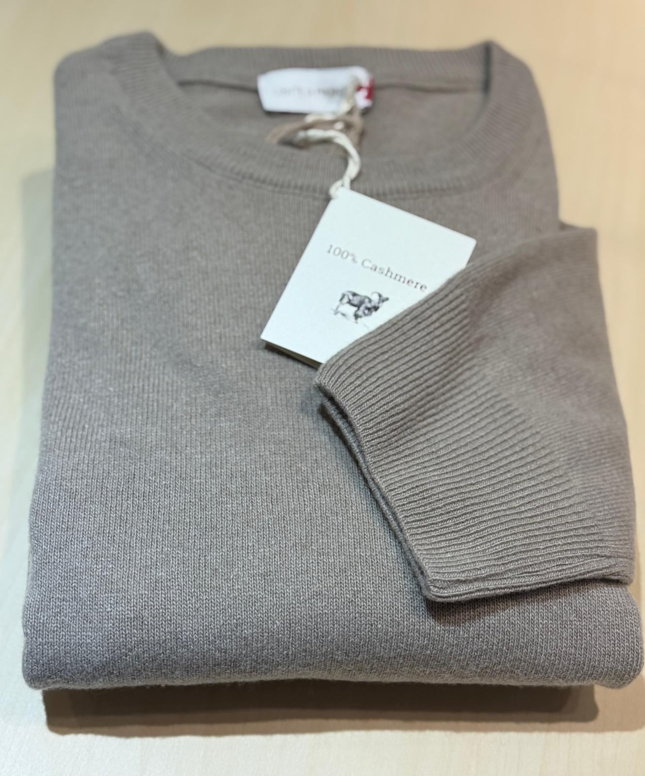 Maglia girocollo 100% Cashmere Uomo - GENTE DI FIRENZE - 21431 - World Fashion