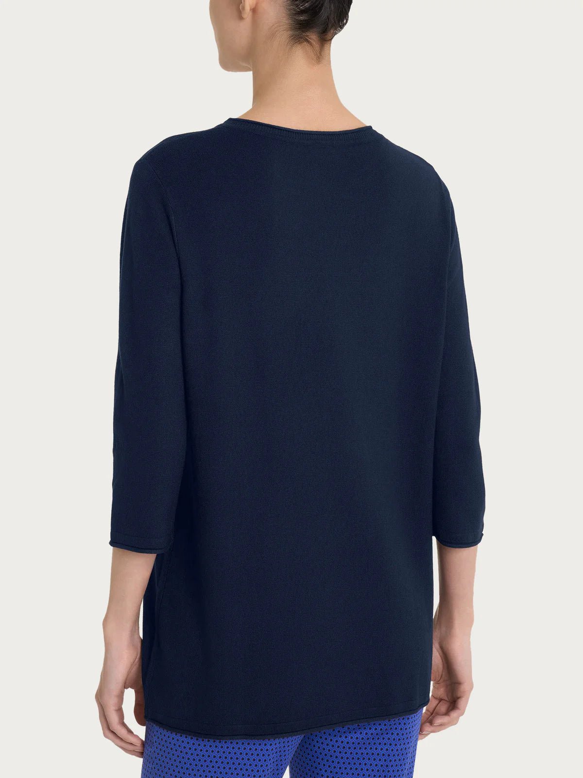 Maglia girocollo con manica 3/4 in Summertime Donna - Ragno - World Fashion