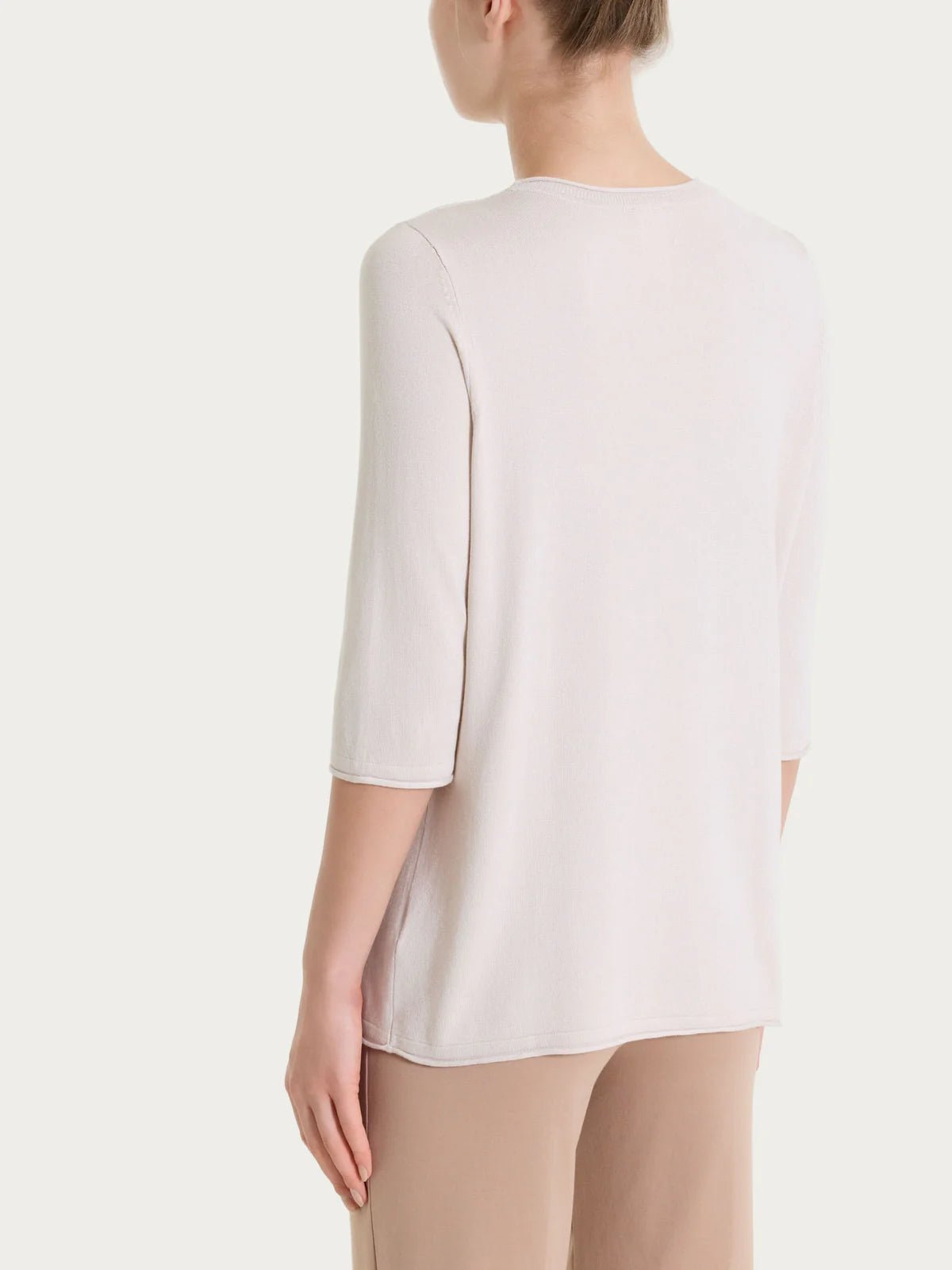 Maglia girocollo con manica 3/4 in Summertime Donna - Ragno - World Fashion