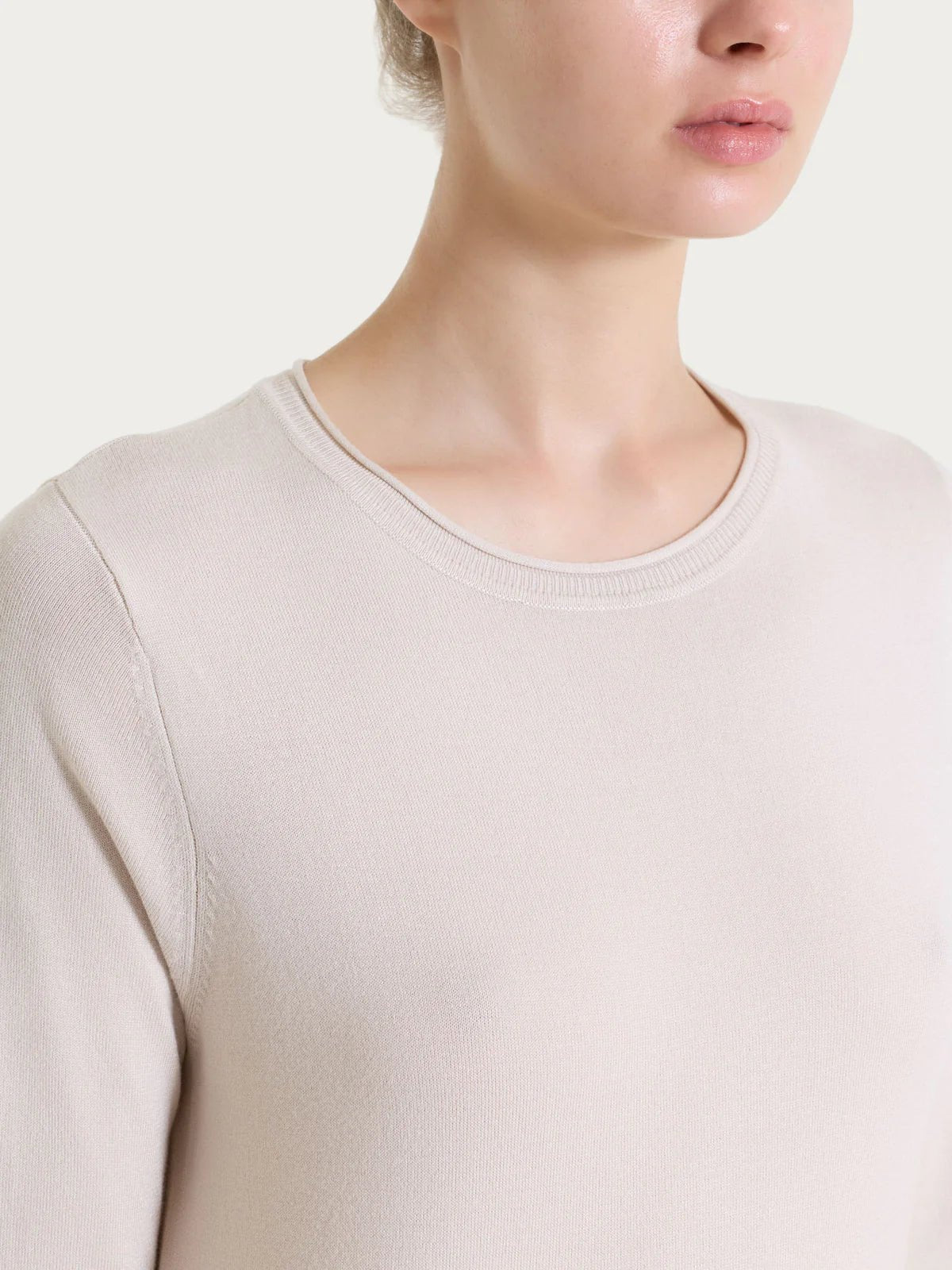 Maglia girocollo con manica 3/4 in Summertime Donna - Ragno - World Fashion