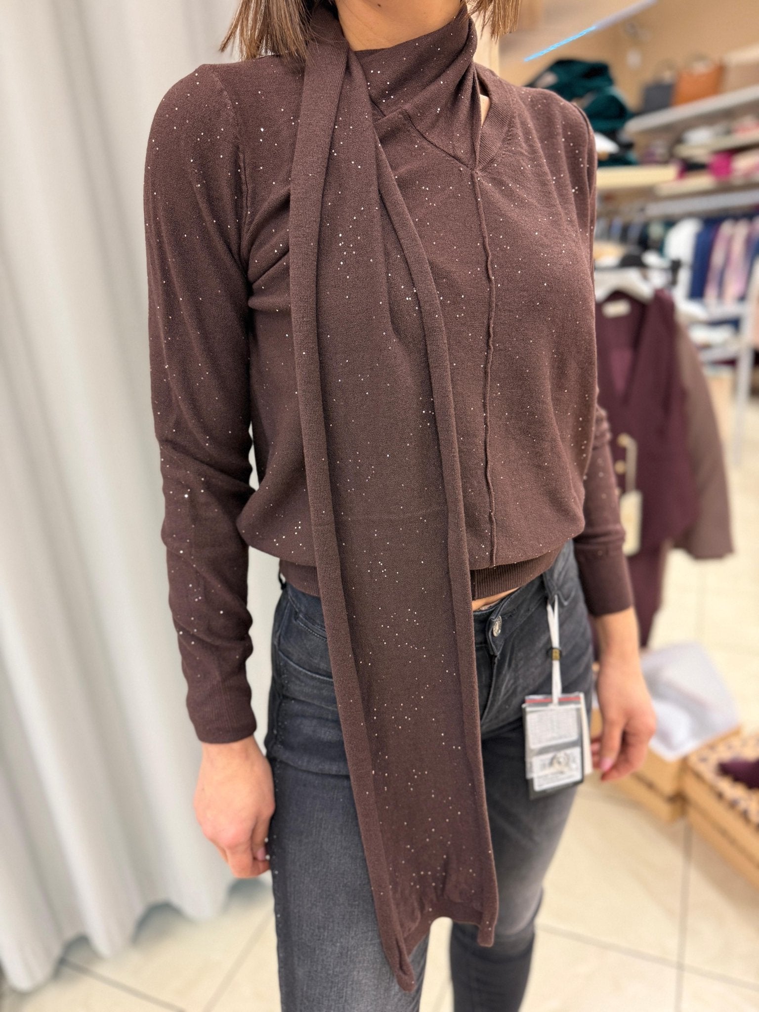 Maglia girocollo donna - RINASCIMENTO - CFM0012044003 - World Fashion