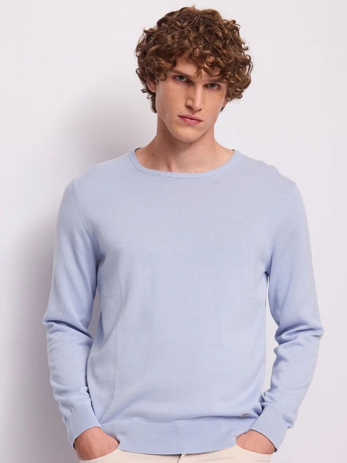 Maglia Girocollo in cotone Uomo - Gaudì Jeans - World Fashion