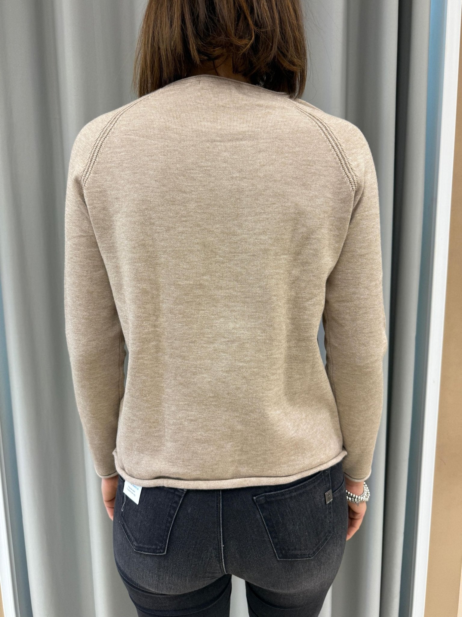 Maglia girocollo treccia Donna - LOLITA - LO25388W - World Fashion