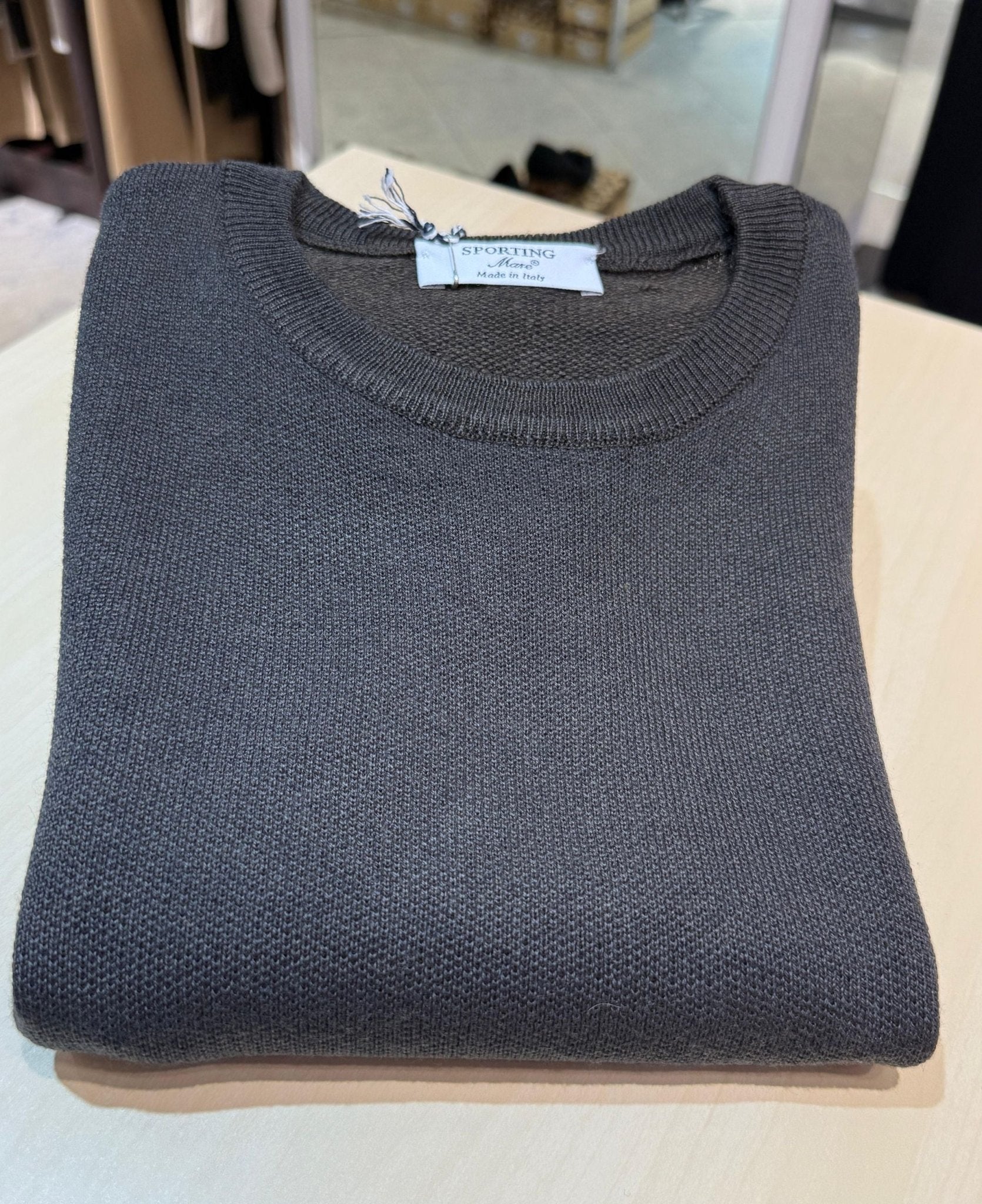 Maglia girocollo. Uomo - SPORTING MARE - 1910/80 - World Fashion