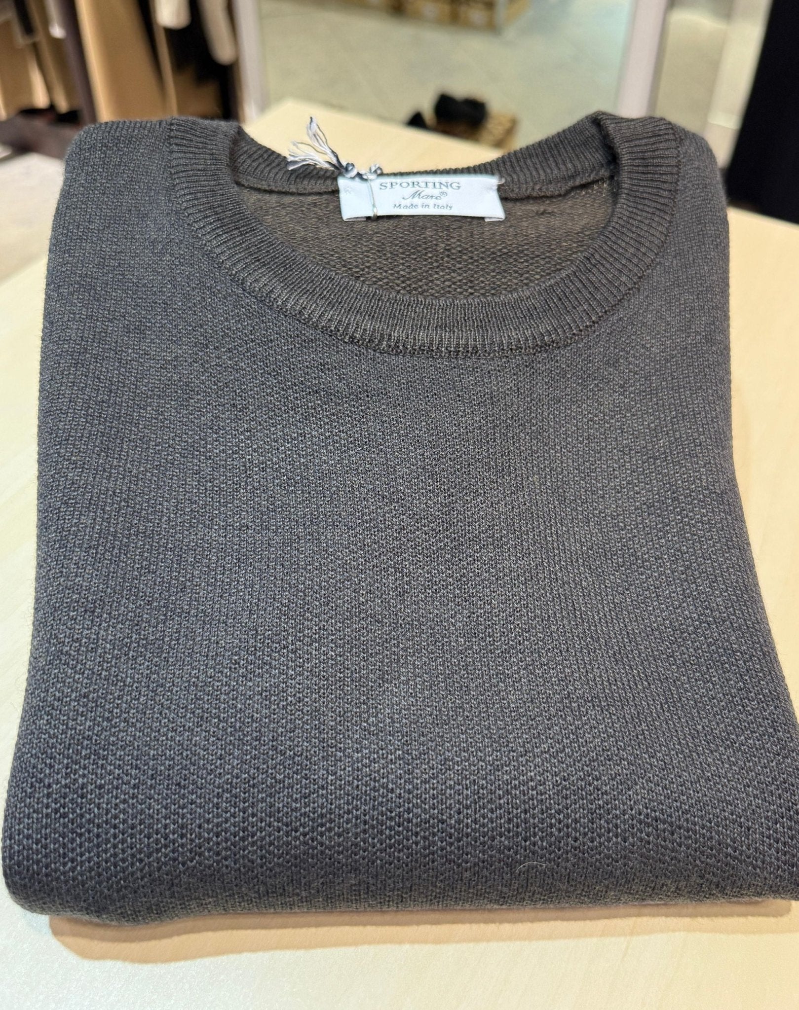 Maglia girocollo. Uomo - SPORTING MARE - 1910/80 - World Fashion