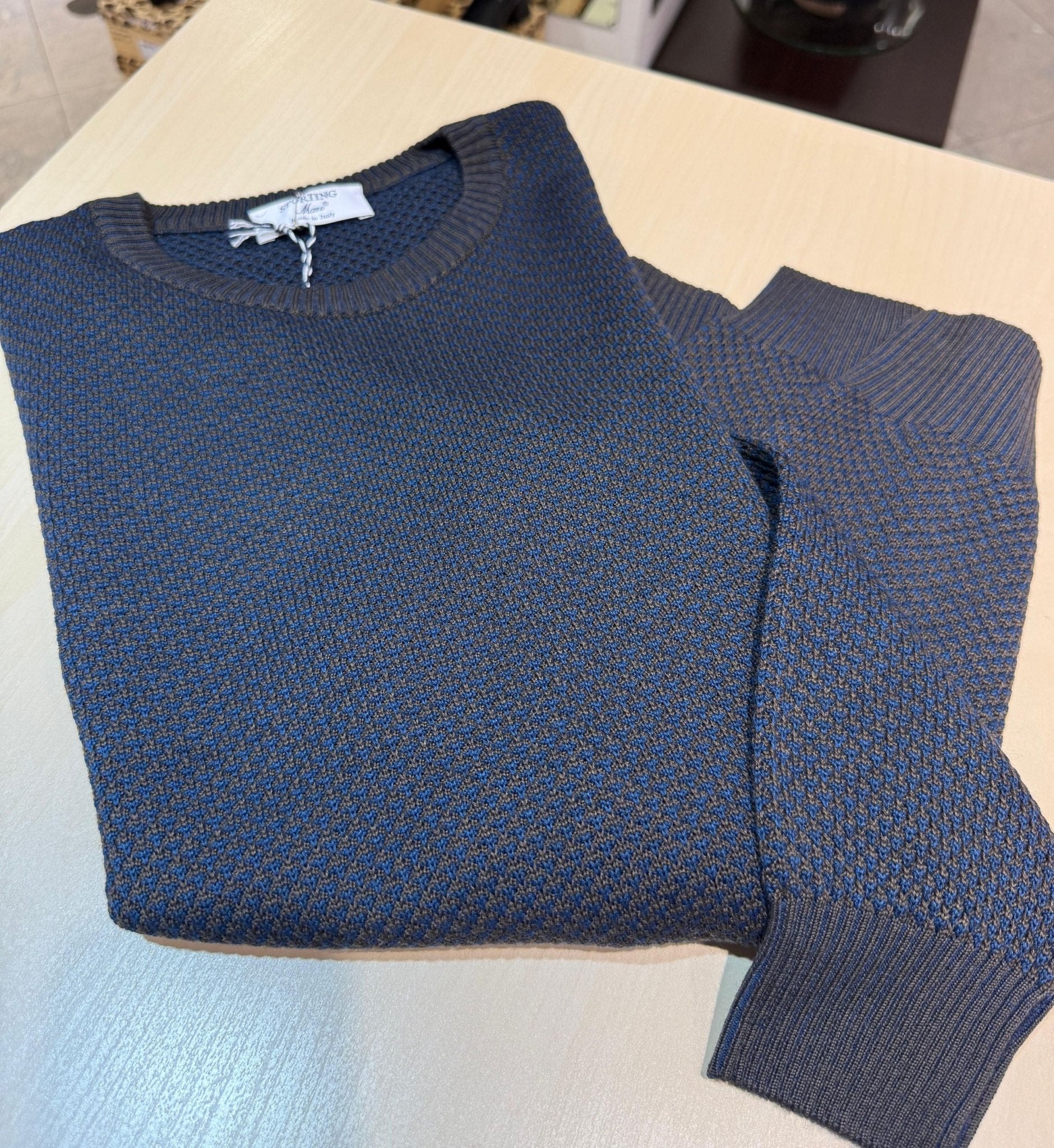 Maglia girocollo. Uomo - SPORTING MARE - 3360/80 - World Fashion