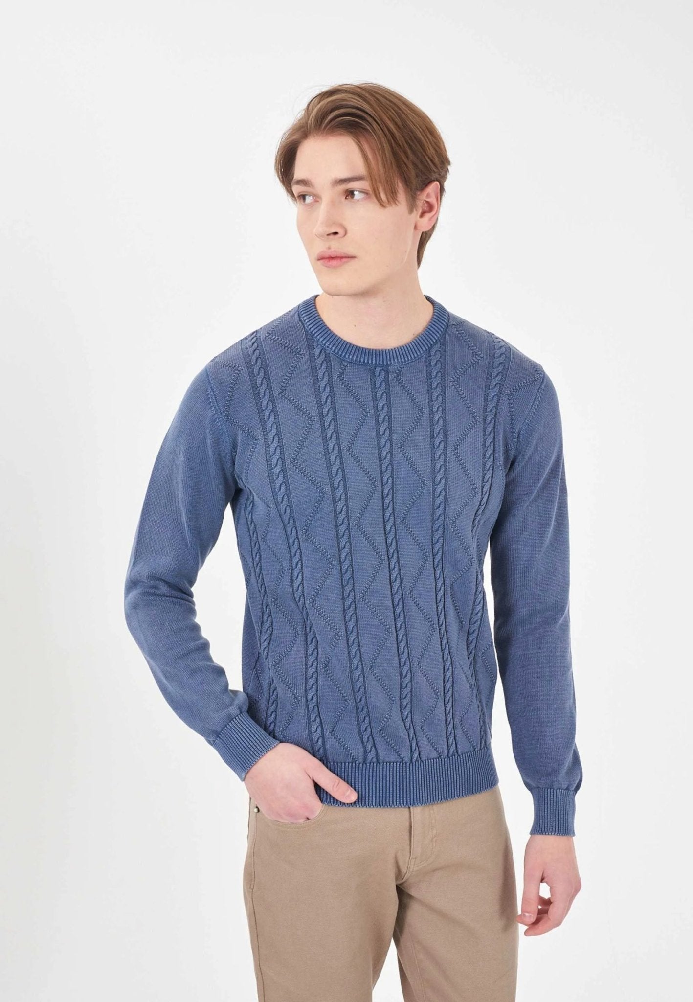 Maglia girocollo Uomo - Yes Zee - World Fashion