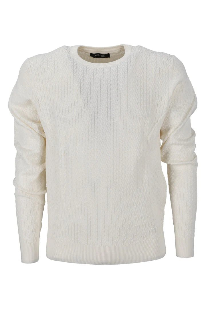 Maglia girocollo. Uomo - Yes Zee - World Fashion