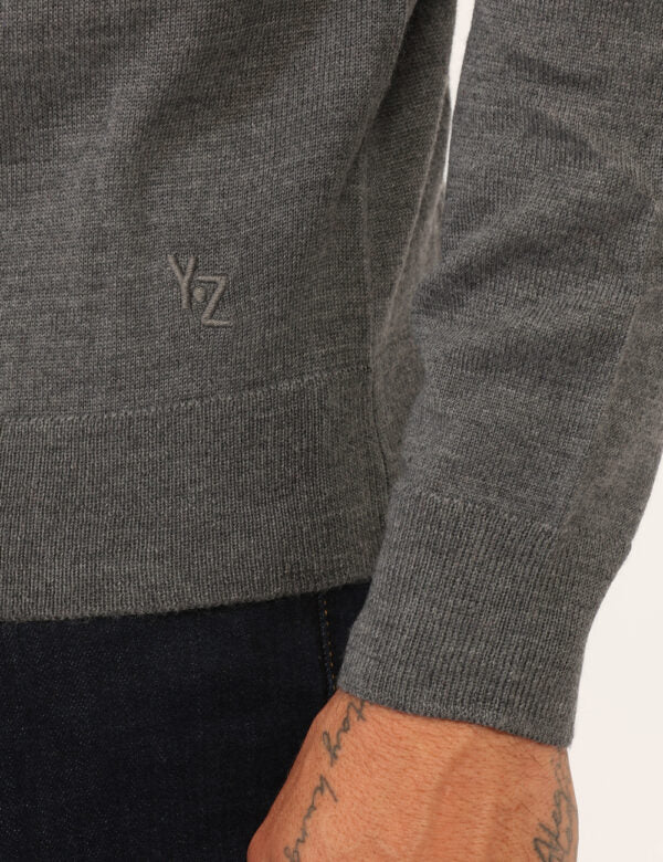 Maglia girocollo. Uomo - Yes Zee - World Fashion