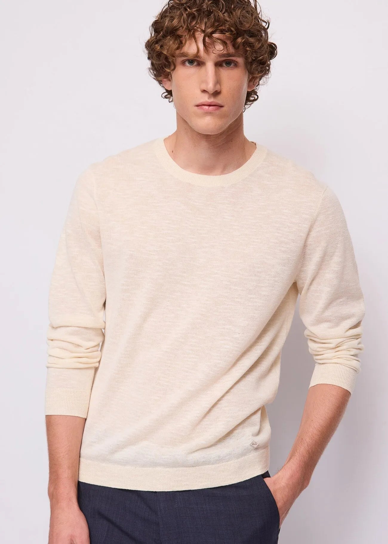 Maglia in cotone e lino Uomo - Gaudì Jeans - World Fashion