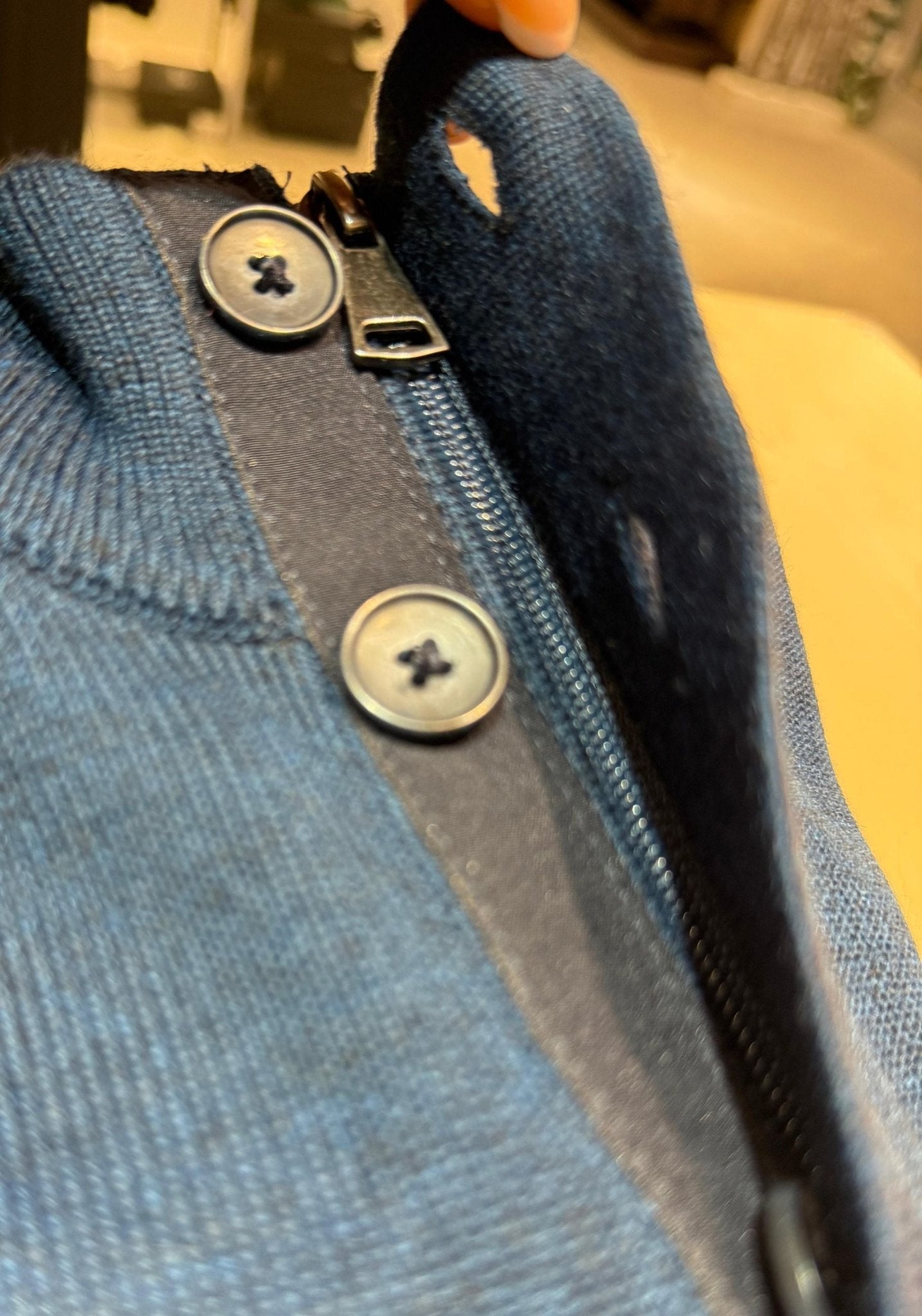 Maglia Lupetto zip e bottoni Uomo - SPORTING MARE - 3430/40ZB - World Fashion