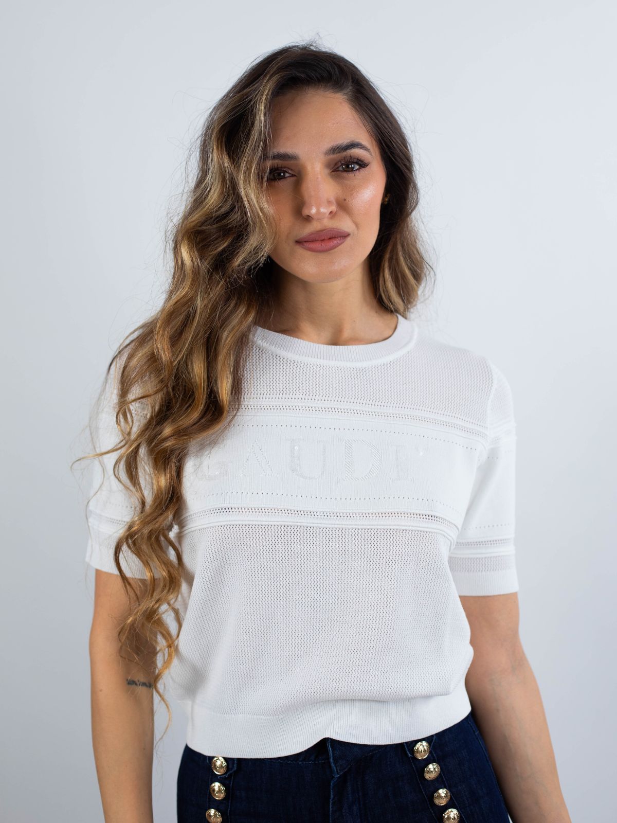 Maglia maniche a 3/4 Donna - Gaudì Jeans - World Fashion