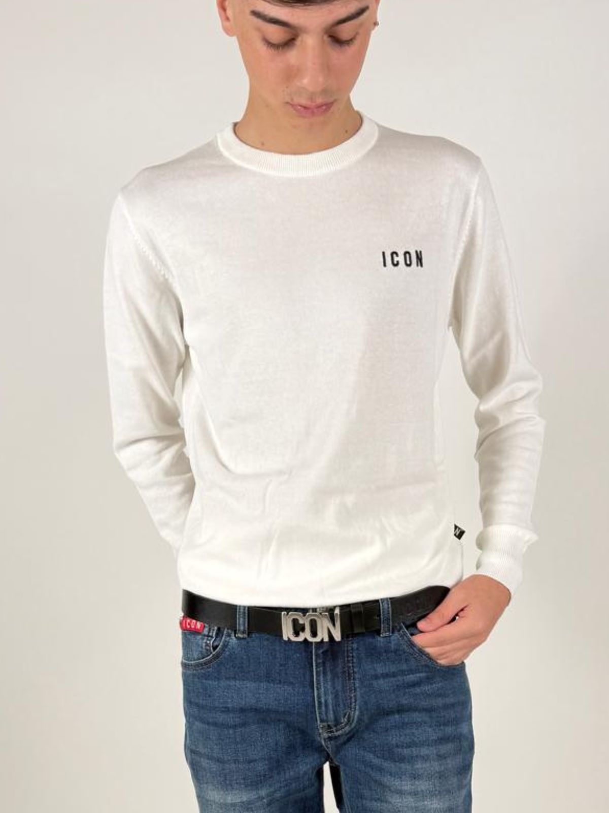 Maglia M/L C/Ricamo Uomo - Icon - World Fashion