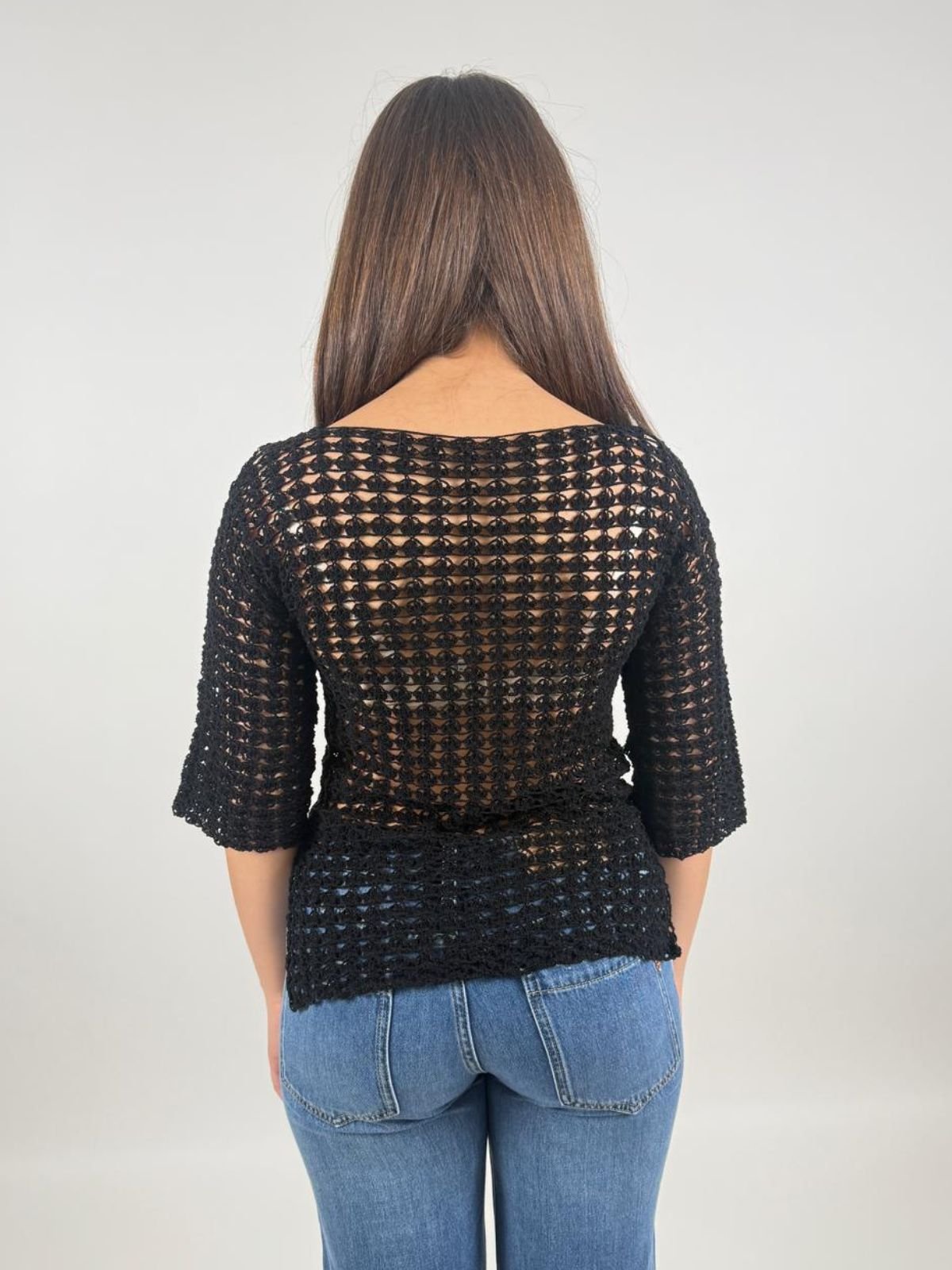 Maglia realizzata interamente a mano Donna - UncinettoArt - World Fashion