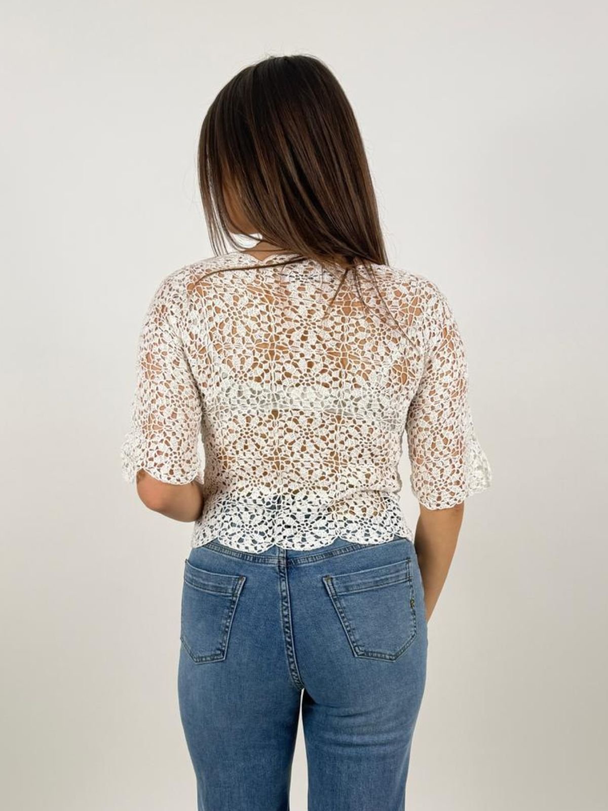 Maglia realizzata interamente a mano Donna - UncinettoArt - World Fashion