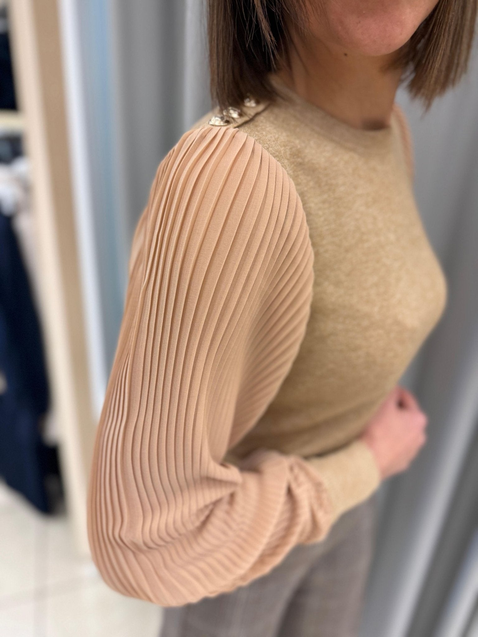 Maglia regular con lana e lurex - FRACOMINA - FR25WT7027K459Q7 - World Fashion