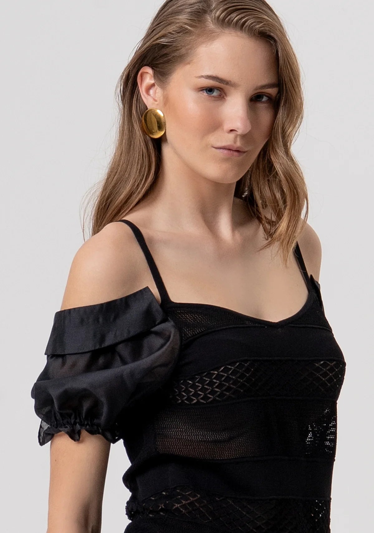 Maglia slim traforata Donna - Fracomina - World Fashion