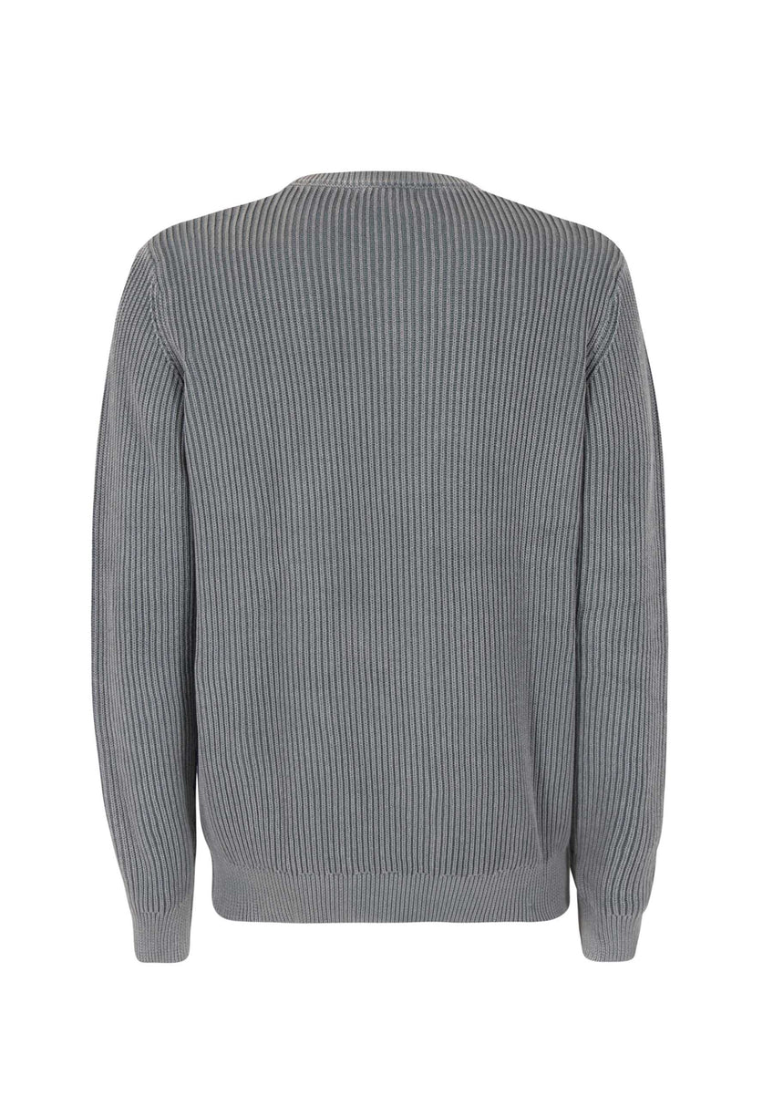 Maglia Texture a costine Uomo - Yes Zee - World Fashion