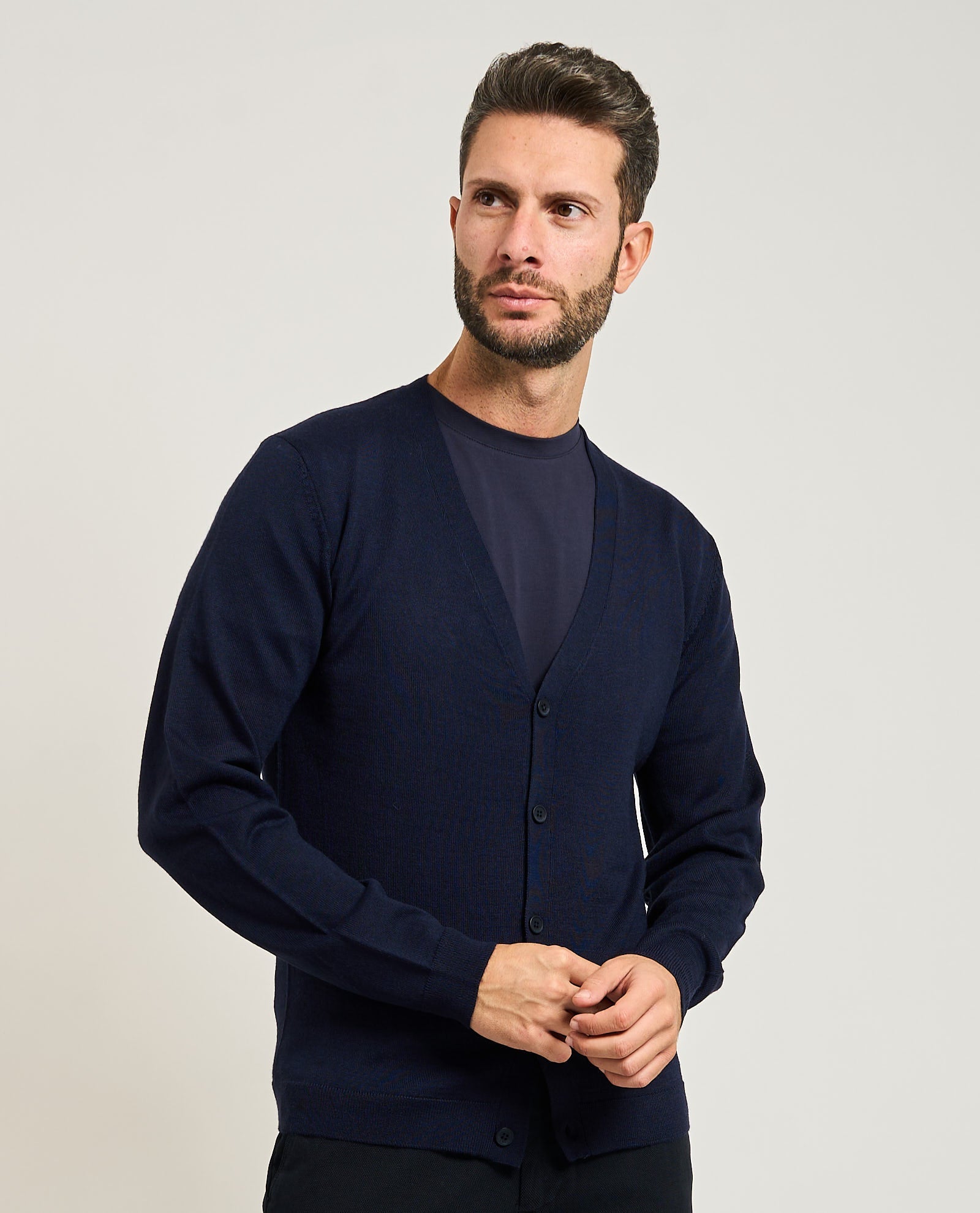 Maglia Uomo Cardigan Uomo - Yes Zee - World Fashion