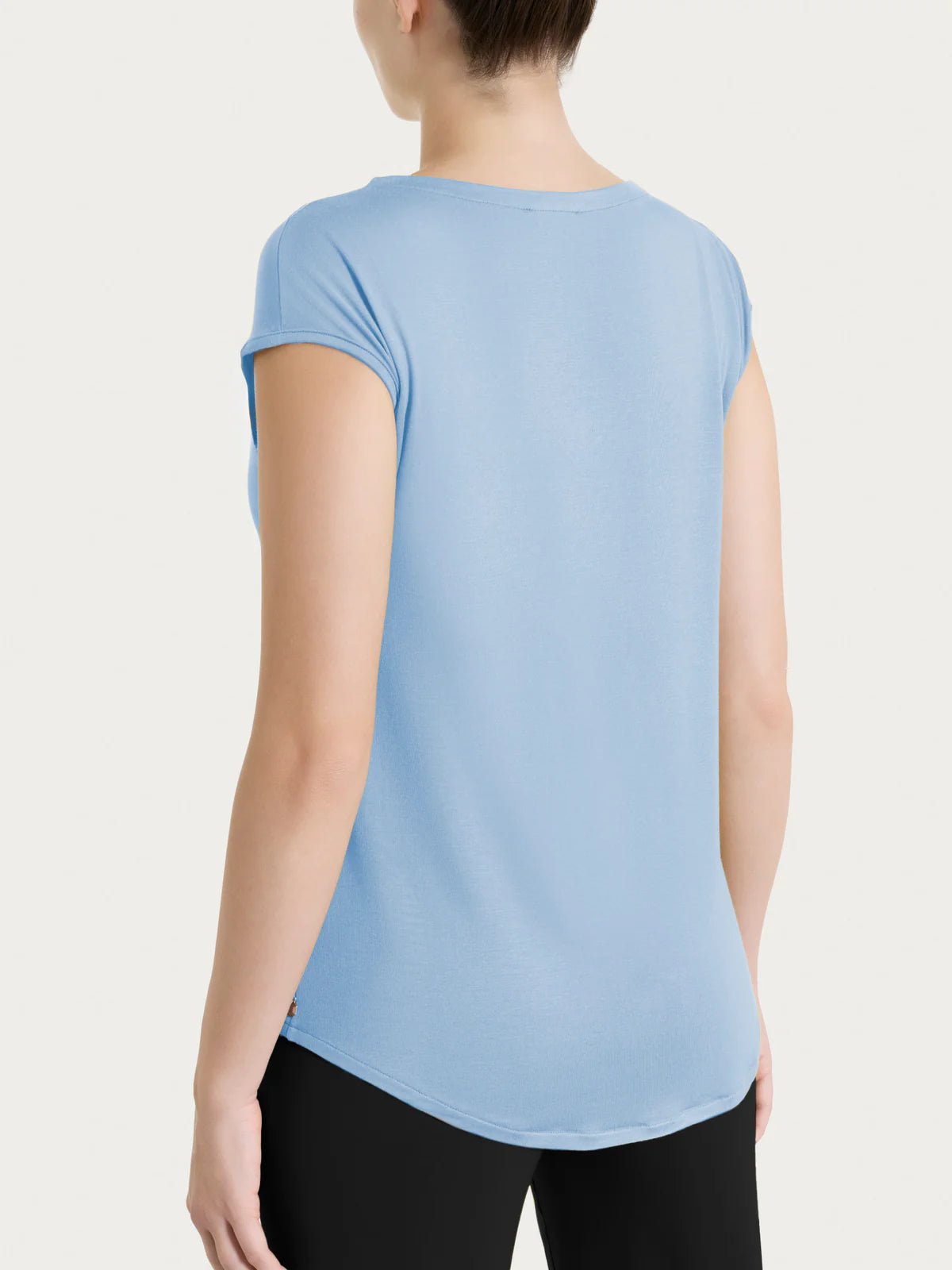 Maglietta con scollo a V incrociato in Viscosa Summer Donna - Ragno - World Fashion