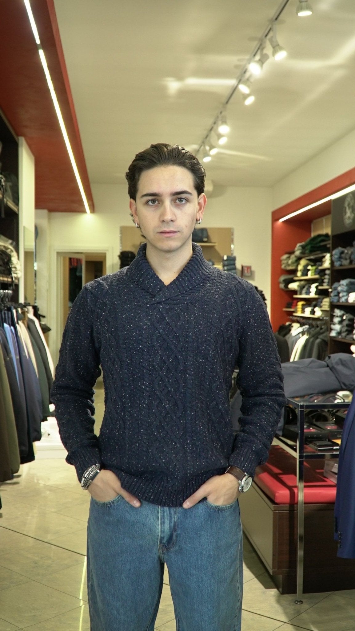 maglione trecce Uomo - MARKUP - MK9900100 - World Fashion