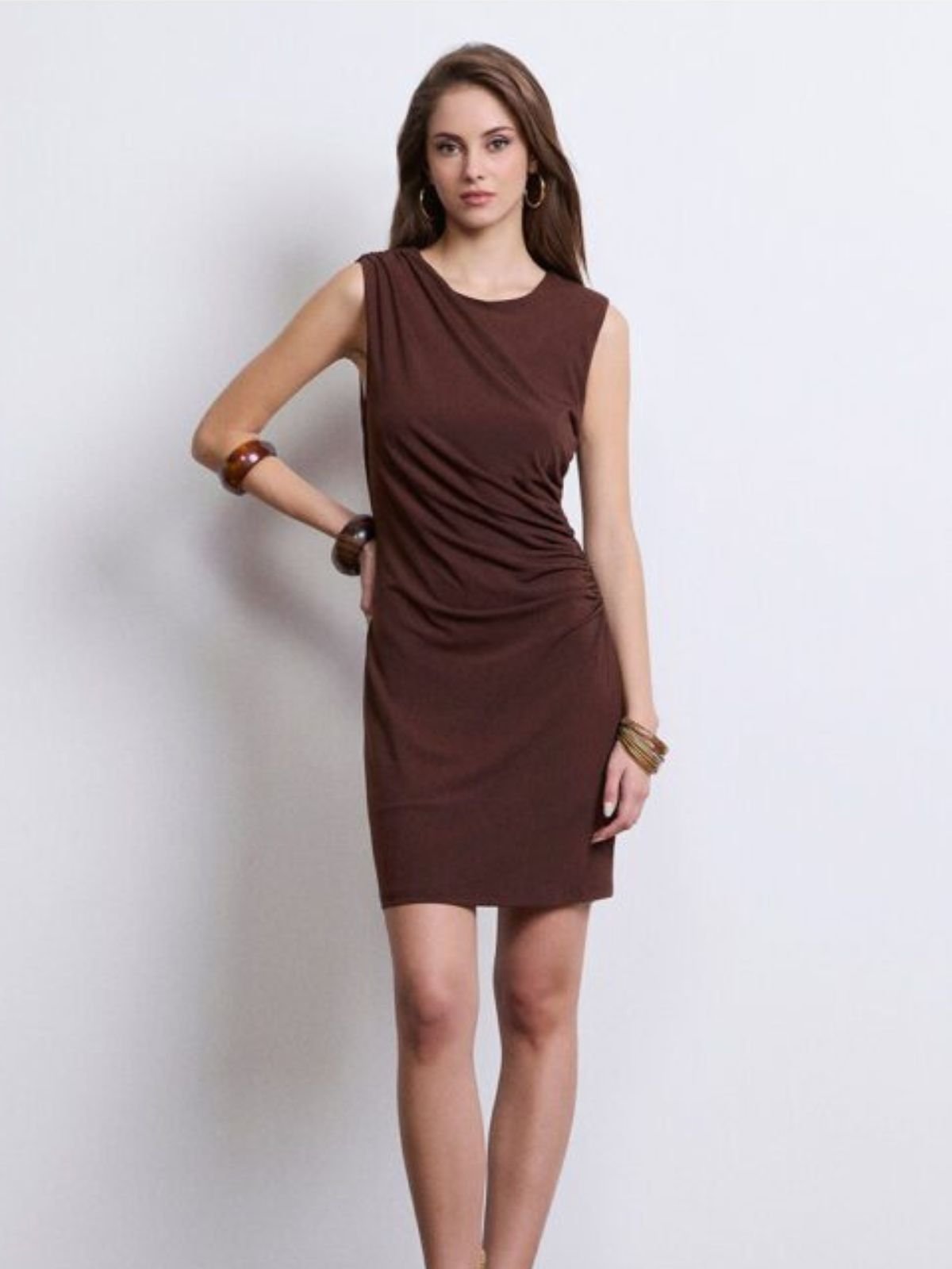 Markup - Abito con arricciatura laterale - Donna - World Fashion