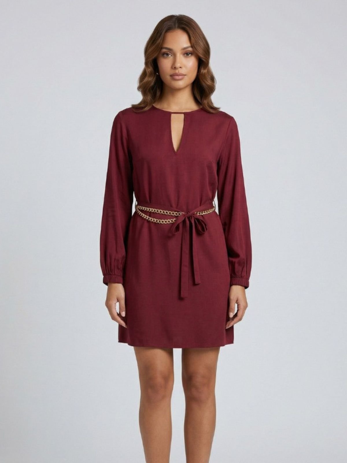 Markup - Abito corto in twill di viscosa - Donna - World Fashion