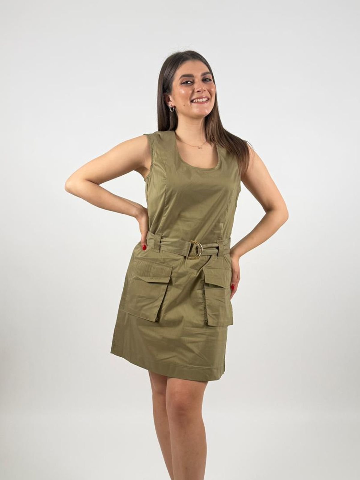 Markup - Abito Tasconato In Tela Vela - Donna - World Fashion