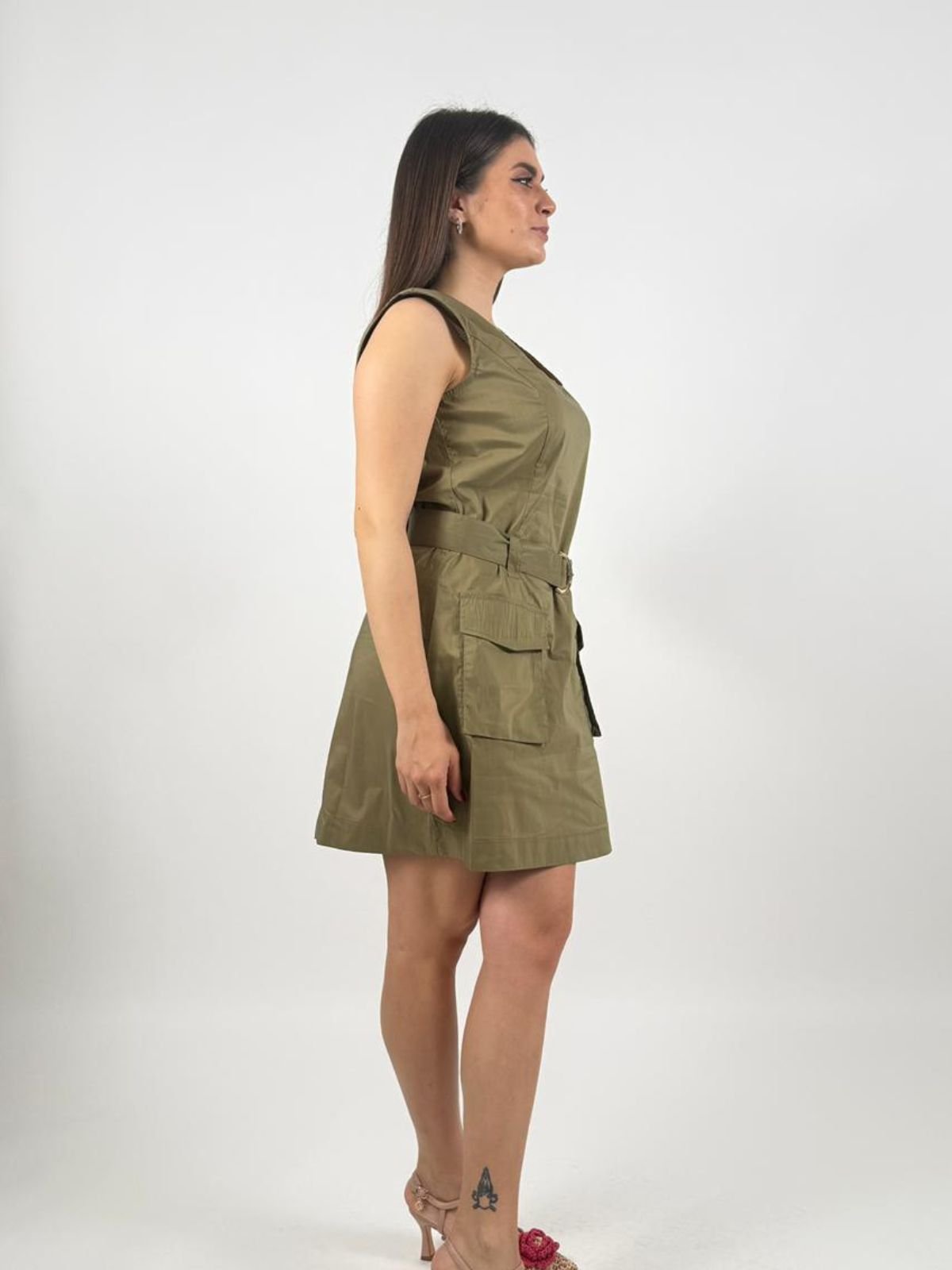 Markup - Abito Tasconato In Tela Vela - Donna - World Fashion