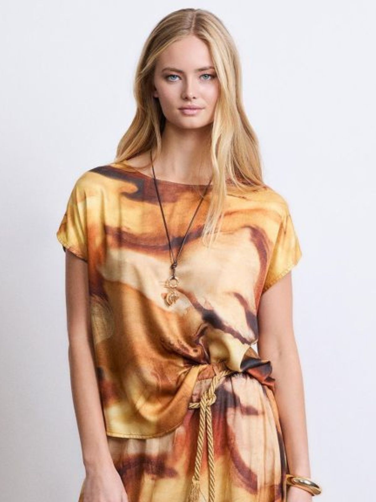 Markup - Blusa in raso di viscosa - Donna - World Fashion