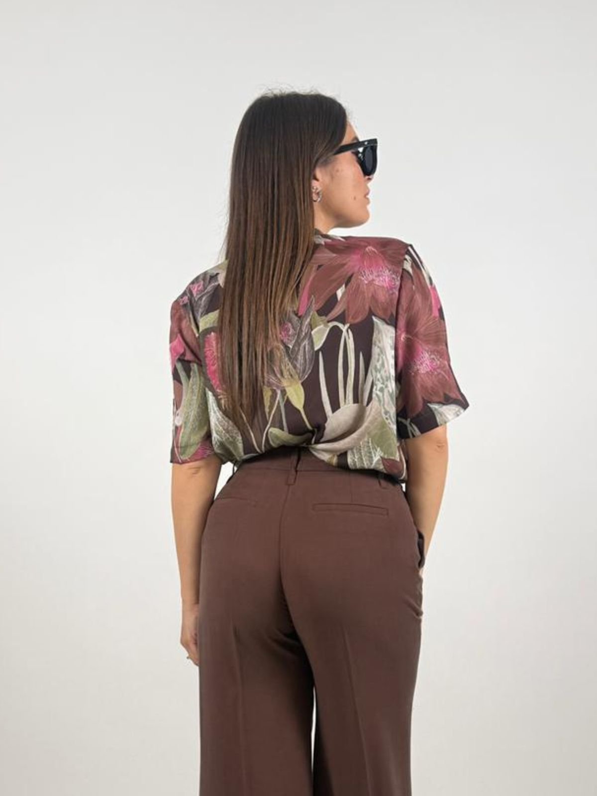 Markup - Camicia In Raso Stampa Giungla - Donna - World Fashion