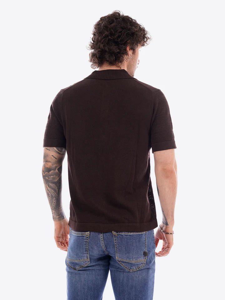 Markup - Camicia M/M F.12 Crochet Misto - Uomo - World Fashion