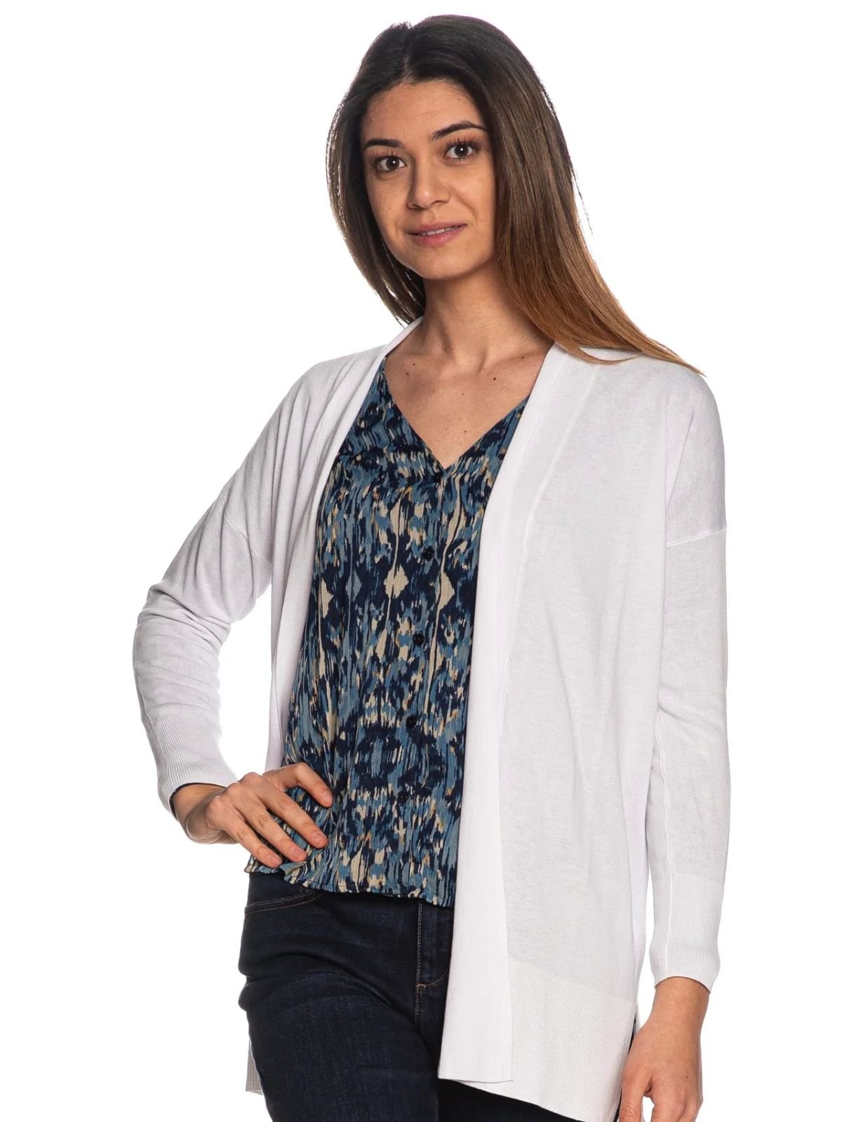 Markup - Cardigan aperto in viscosa - Donna - World Fashion