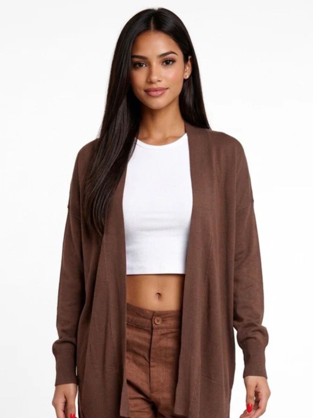 Markup - Cardigan aperto in viscosa - Donna - World Fashion