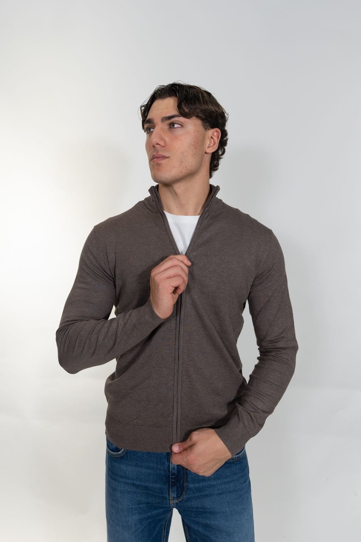 Markup - Cardigan lupetto in misto viscosa - Uomo - World Fashion