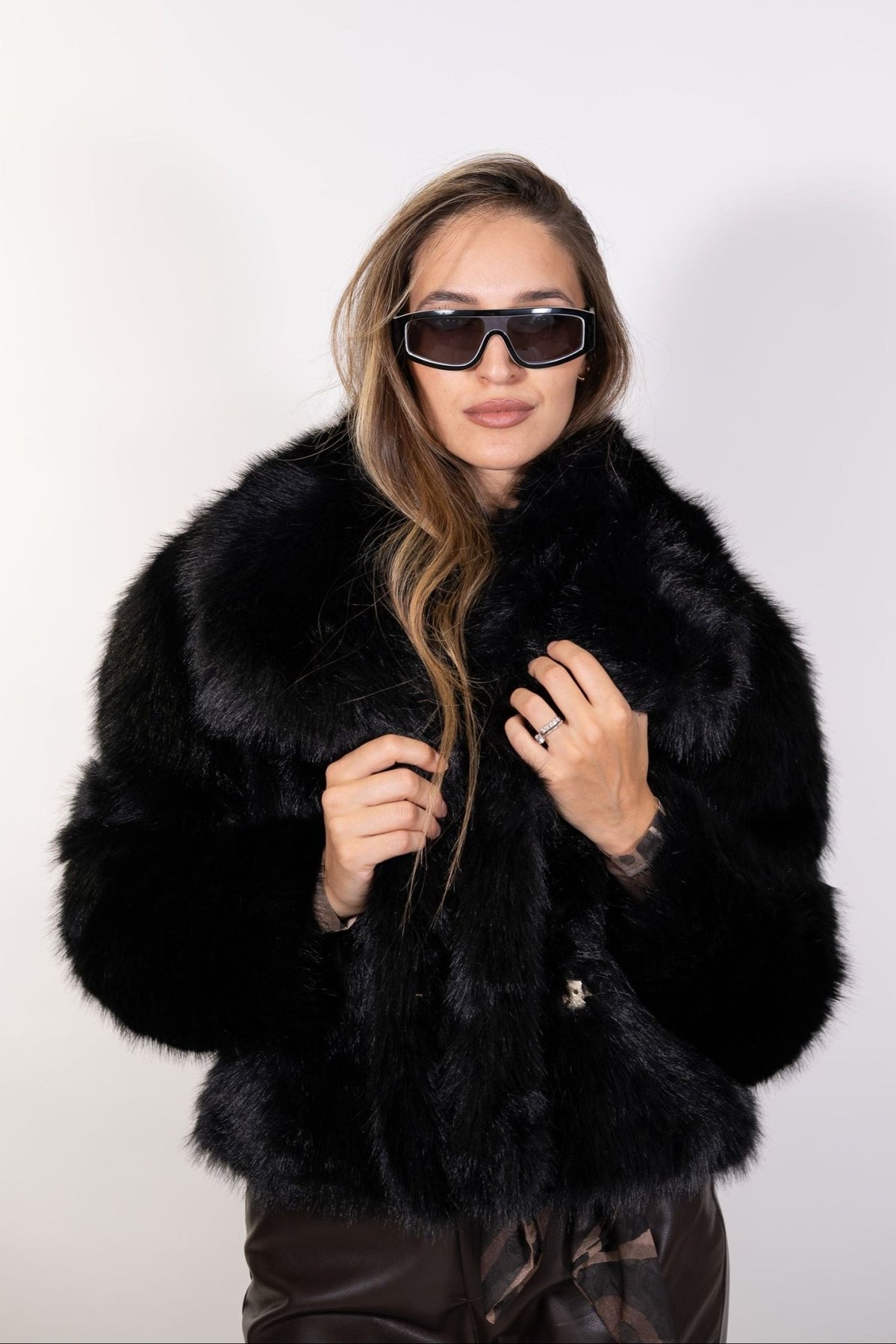 Markup - Ecopelliccia corta. - Donna - World Fashion