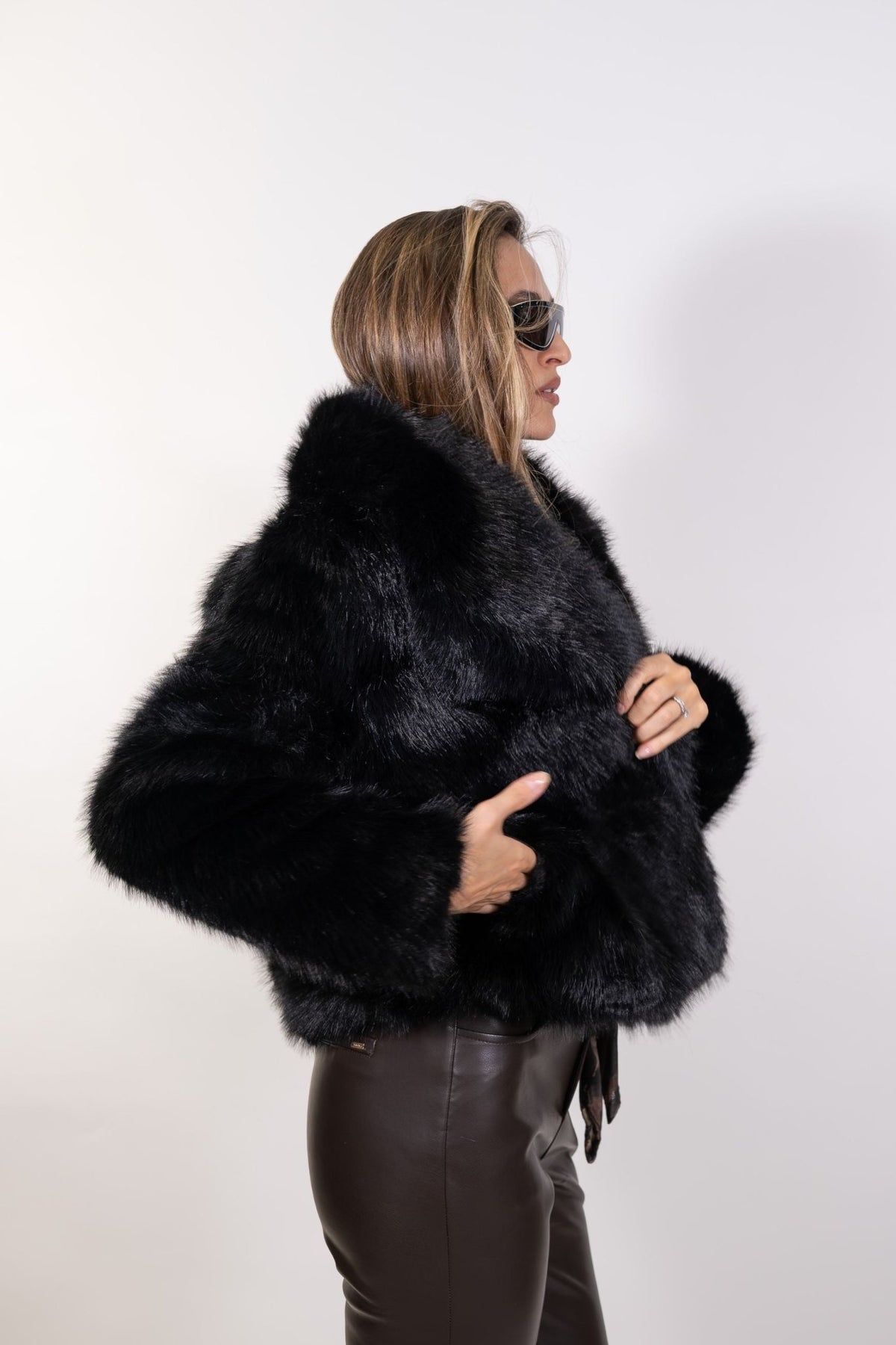 Markup - Ecopelliccia corta. - Donna - World Fashion