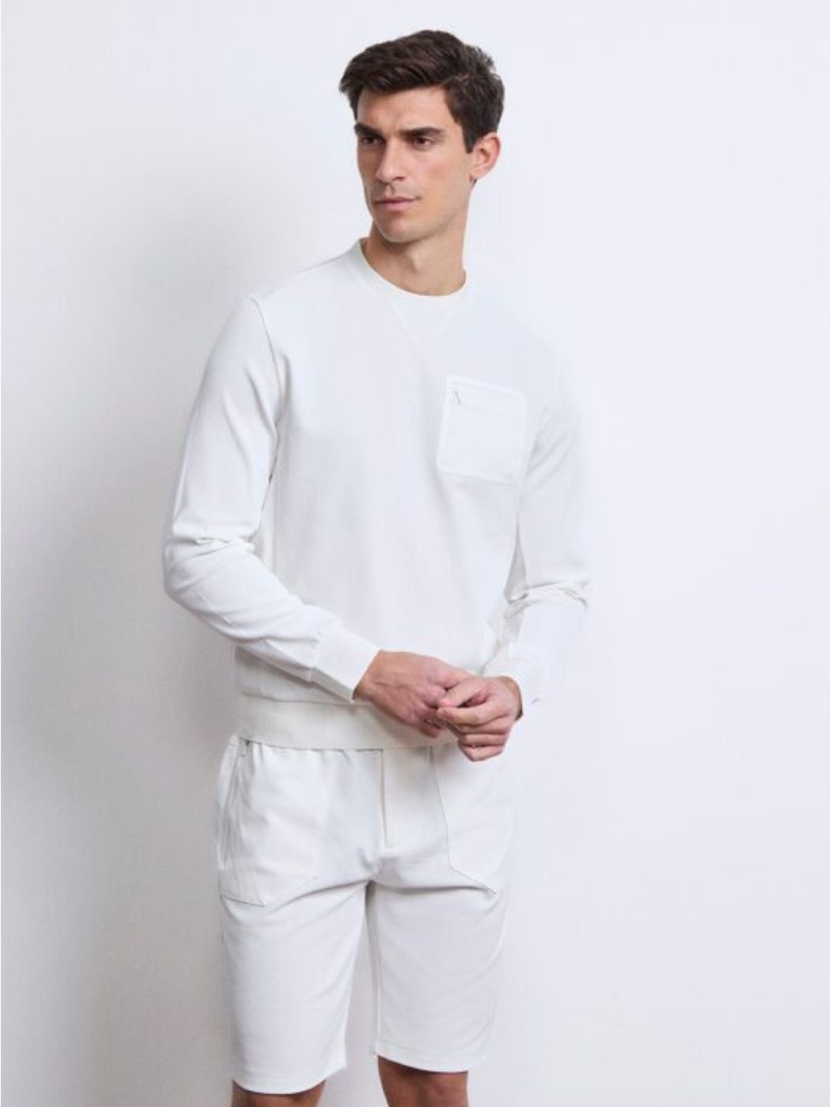 Markup - Felpa Piquet G/C Tasca Petto - Uomo - World Fashion