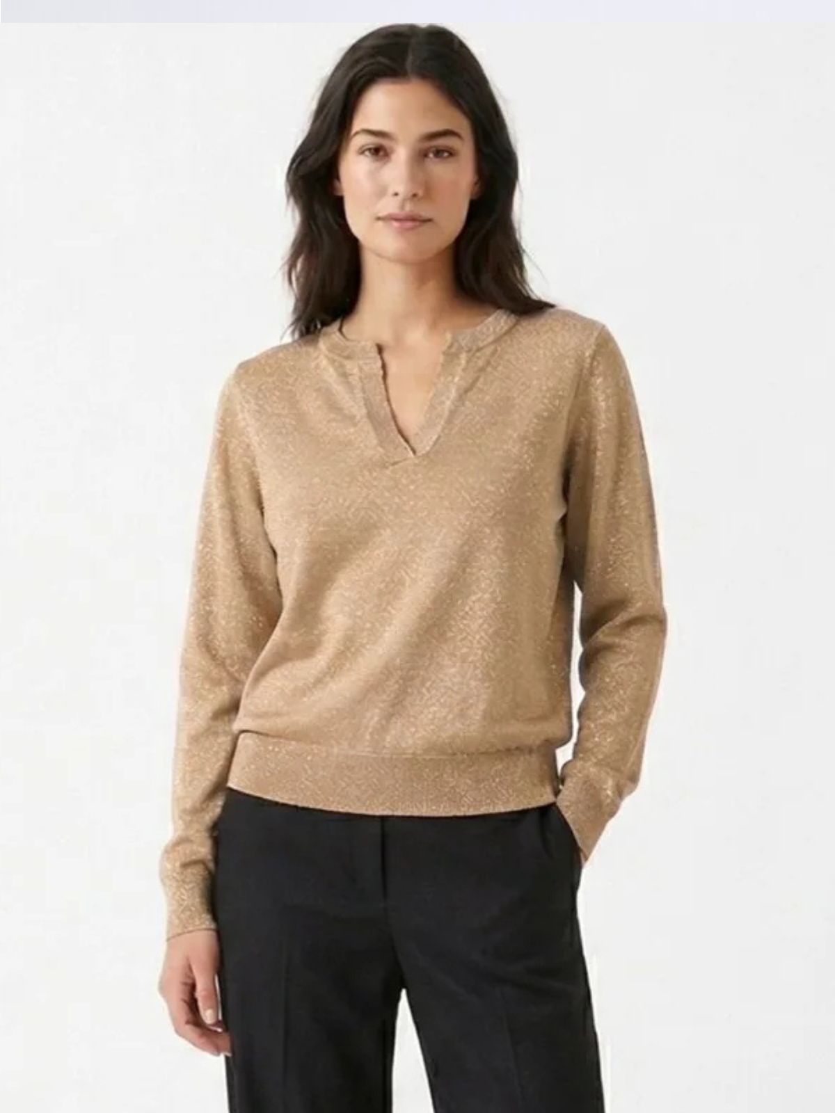 Markup - Maglia Coreana F.12 Con Apertura - Donna - World Fashion