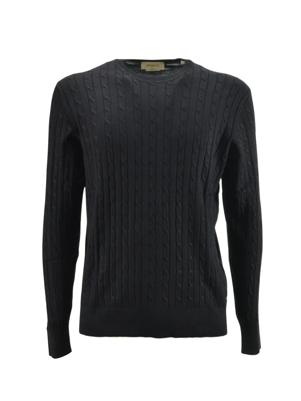 Markup - Maglia Girocollo F.12 Viscosa Trecce - Uomo - World Fashion