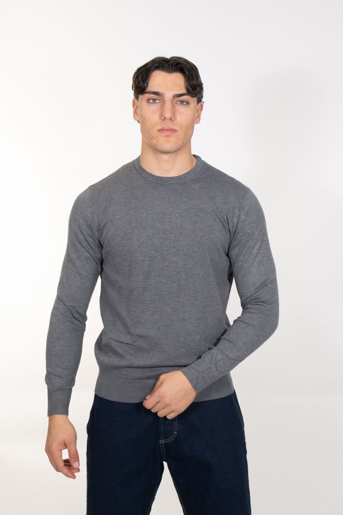Markup - Maglia Girocollo F.12 Viscose Blend - Uomo - World Fashion