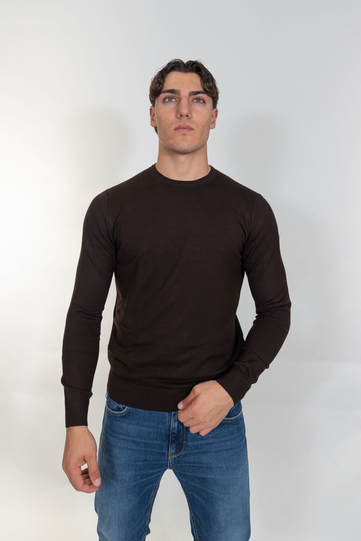 Markup - Maglia Girocollo F.12 Viscose Blend - Uomo - World Fashion